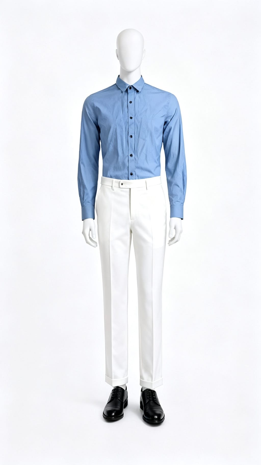 Solid Blue Shirt
