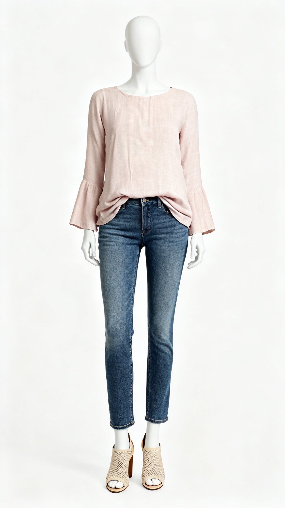 Women's Solid Round Neck Blouse